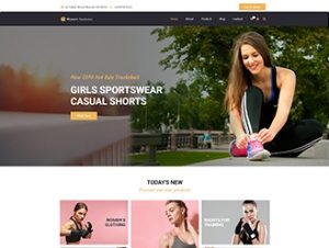 women-sportswear template