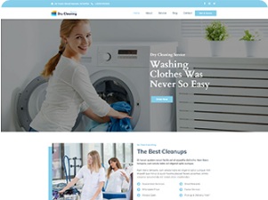 dry-cleaning-service web template
