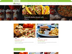 foodie-blogger template